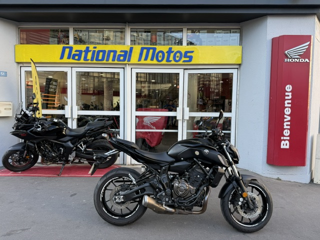 YAMAHA MT-07 A2 - 22 072 KM - 10/2019