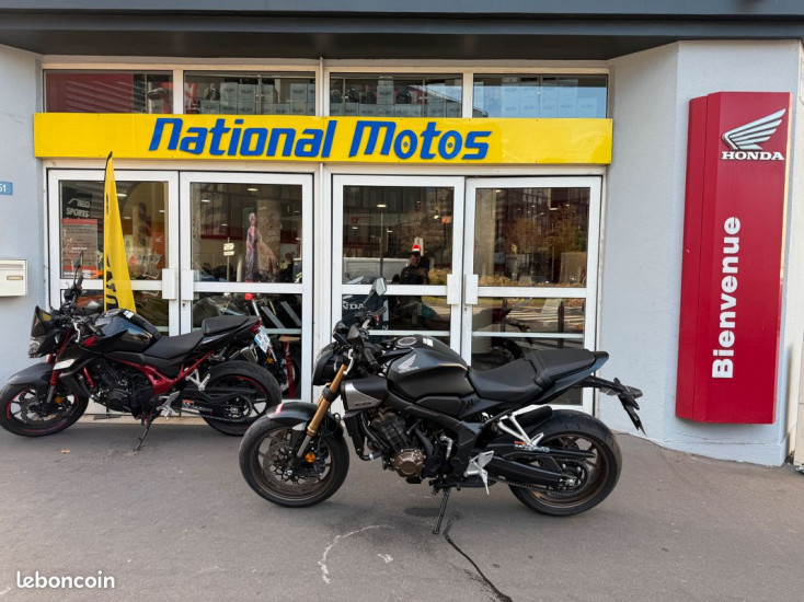 Honda CB 650 R CB650R E-CLUTCH A2 - 1261 KM - 03/2025 - LA GARENNE COLOMBES